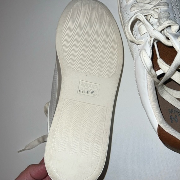 Madden NYC Women's WhiteLace-up Casual Dress Comfort Shoe Women's Size 7.5 - Picture 8 of 12